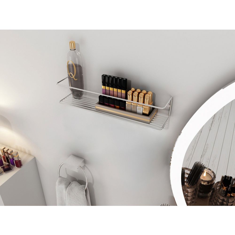Banyo Makyaj Raf, Baharatnik - Chrome Zidni Regal slika 1