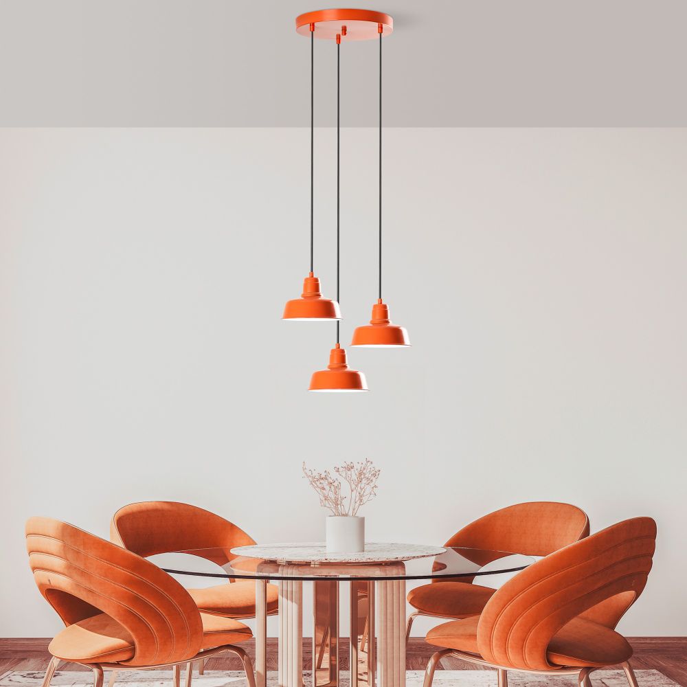 Luster Memati - 181Orange - Dizajn sa 3 Narančaste Nijanse slika 2