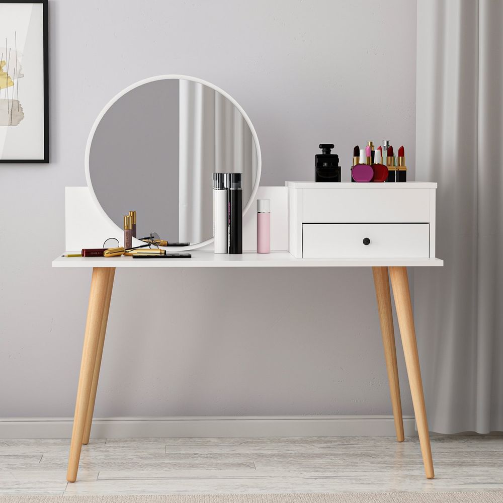 Sto za šminkanje ANGEL, bijeli, Make-Up Sto slika 1