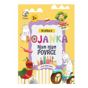Vrabac Bojanka Amigo, Njam, njam povrće A4