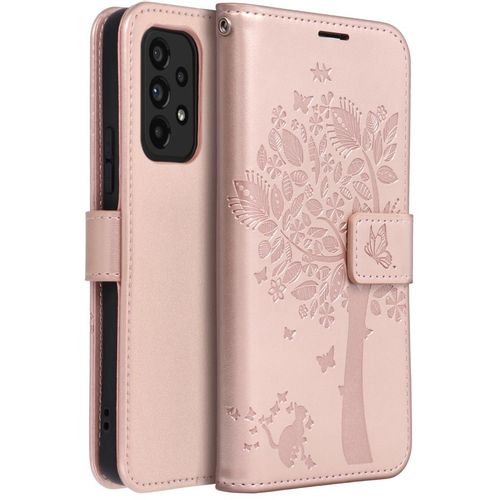 Forcell MEZZO Book case za SAMSUNG GALAXY A53 5G tree rose gold slika 2