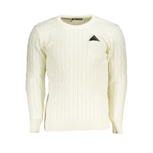 US GRAND POLO MEN'S WHITE SWEATER