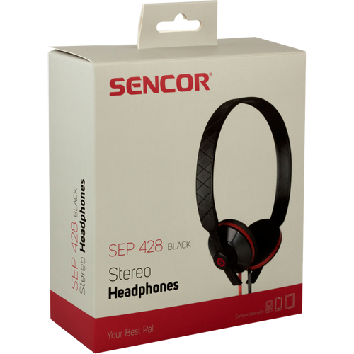 Sencor slušalice SEP 428 BLACK slika 2