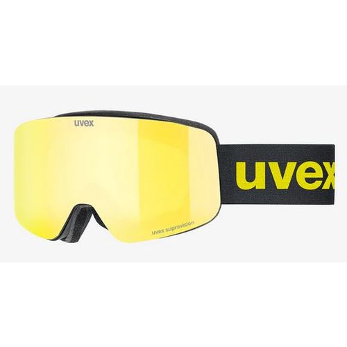 Uvex goggles PWDR FM, black-matt/yellow slika 1