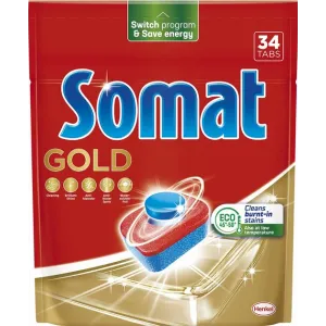 Somat Gold tablete za mašinsko pranje suđa 34 pranja