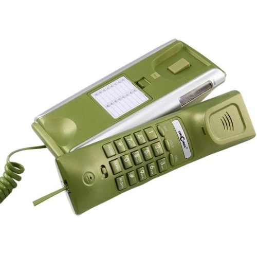 ConCorde Telefon analogni, stolni, žičani, CID, LCD, zelena boja - 550CID Lime Green slika 1