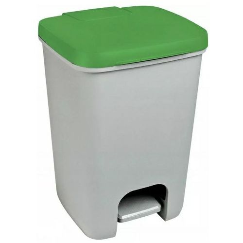 Curver kanta za smeće Essentials 20L siva/zelena slika 1