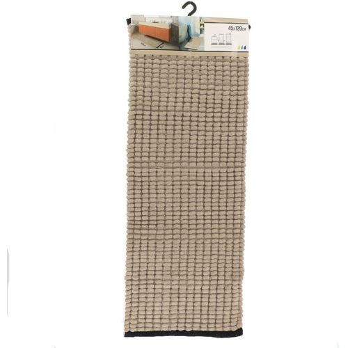 TENDANCE Prostirka za kupatilo 45x120cm Bež slika 2