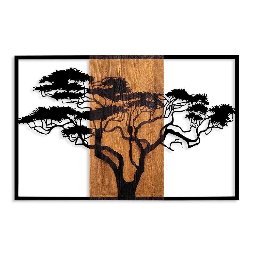 Dekorativni Drveni Zidni Ukras - Acacia Tree 388 Walnut slika 5