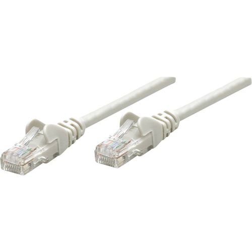 Intellinet 334112 RJ45 mrežni kabel, Patch kabel cat 6 U/UTP 2.00 m siva  1 St. slika 1