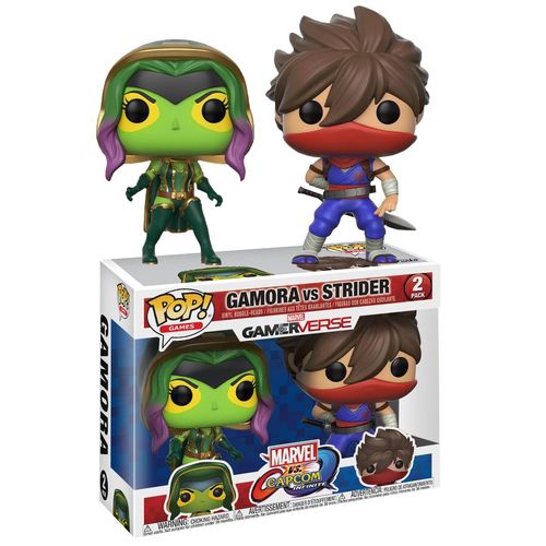 Funko Pop Vinyl 2-Pack: Capcom vs. Marvel - Gamora protiv Stridera slika 1