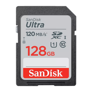 SanDisk SDHC 128GB Ultra 120MB/s Class 10 UHS-I