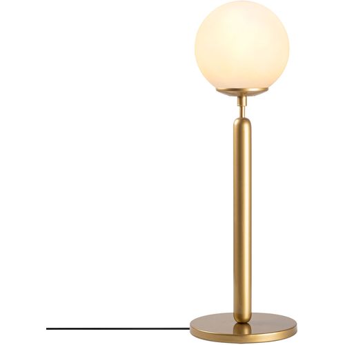 Opviq Stolna lampa KING vintage, metal- staklo, promjer 15 cm, dimenzija 18 x 18 x 52 cm, duljina kabla 200 cm, E14 40 W, King - 11463 slika 1