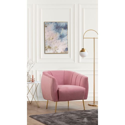Atelier Del Sofa Fotelja, Prljavo roza, Istiridye - Rose slika 2