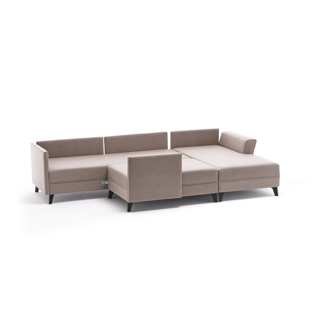 Eris - Krem Kutićna Sofa na Razvlačenje slika 8