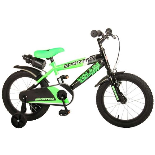Dječji bicikl Volare Sportivo 16" zeleno/crni slika 2
