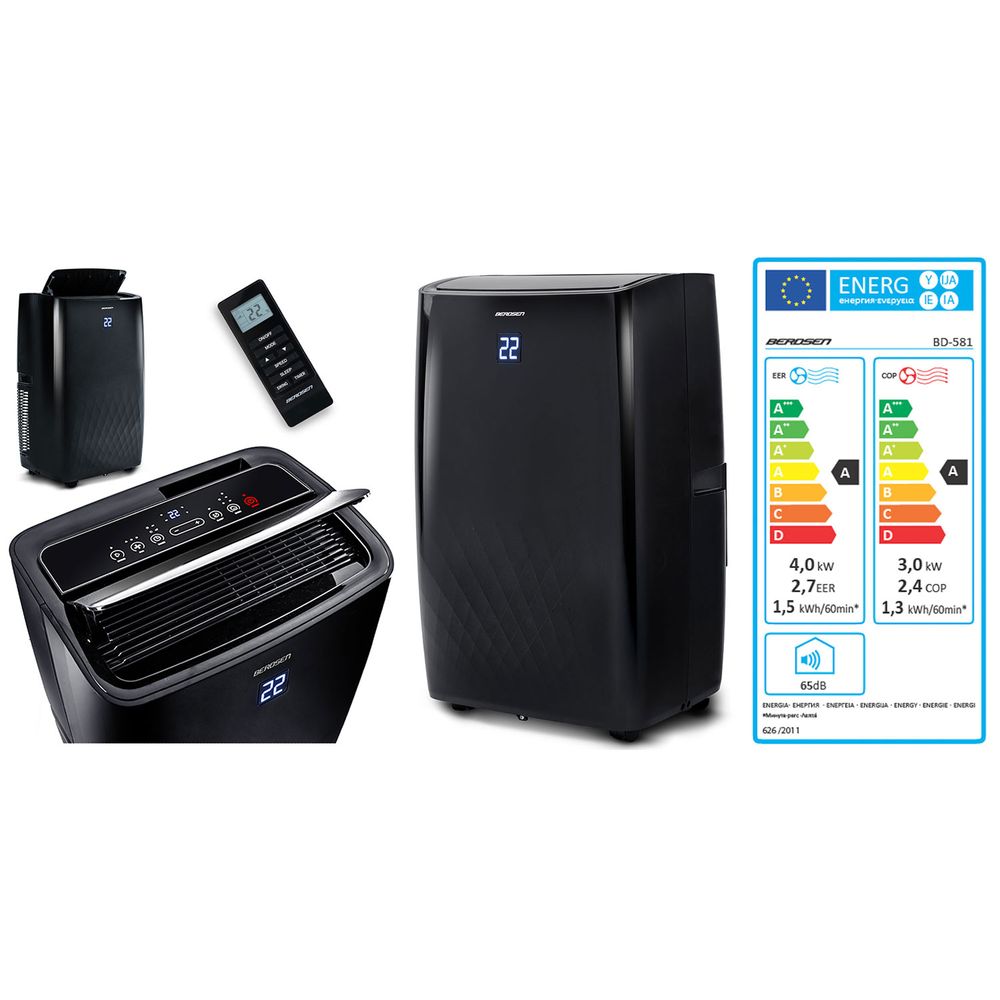 Prijenosni klima uređaj Berdsen BD-581 14000 BTU slika 4