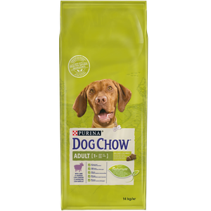 DOG CHOW Adult Janjetina, potpuna hrana za kućne ljubimce, za odrasle pse, 14 kg