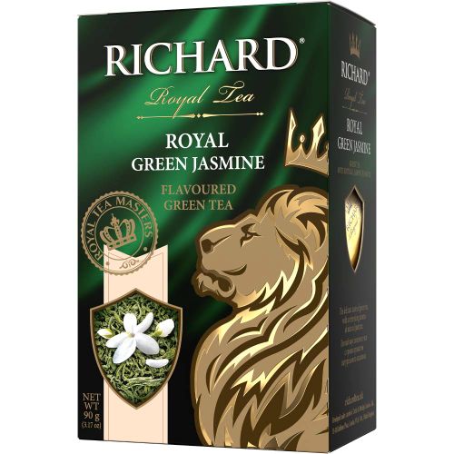 RICHARD Tea Royal Green Jasmine - Zeleni čaj krupnog lista sa jasminom rinfuz 90g  110470 slika 2