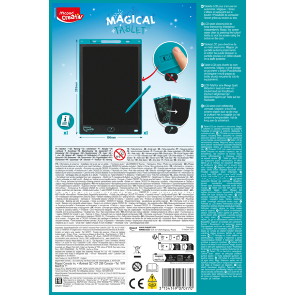 Maped Creative tablet djeciji MAGICAL slika 2