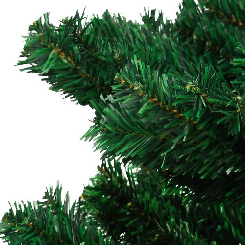 Spiralno božićno drvce sa stalkom LED zeleno 150 cm PVC slika 6