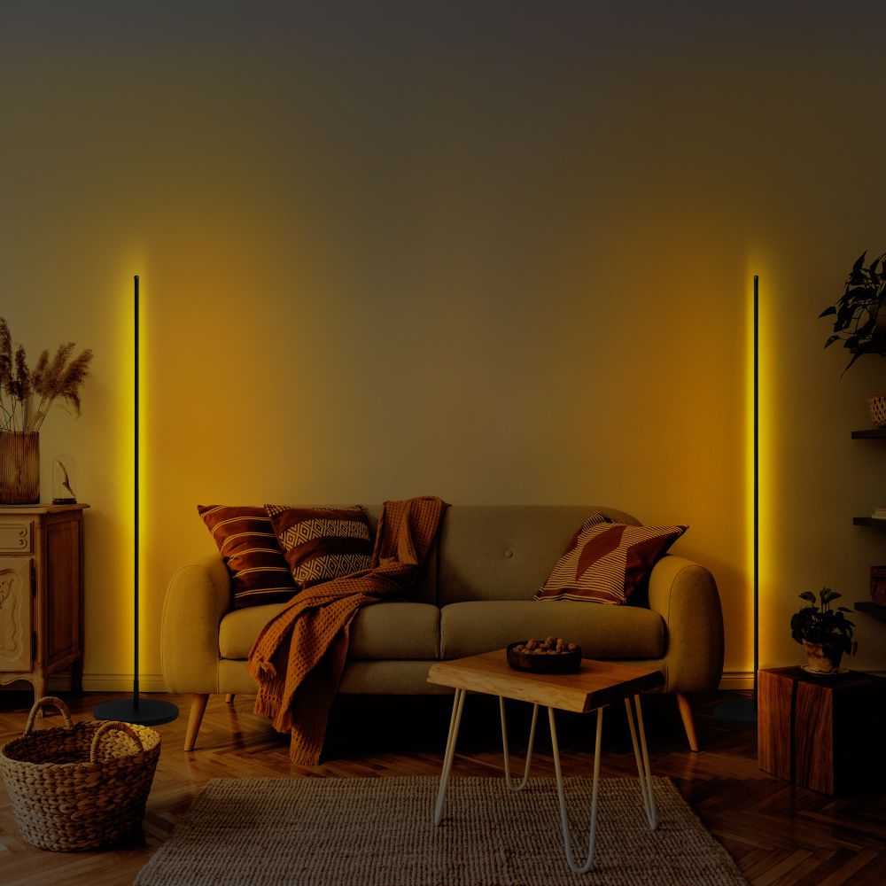 Samo - Crna Podna Lampa 13317 slika 3