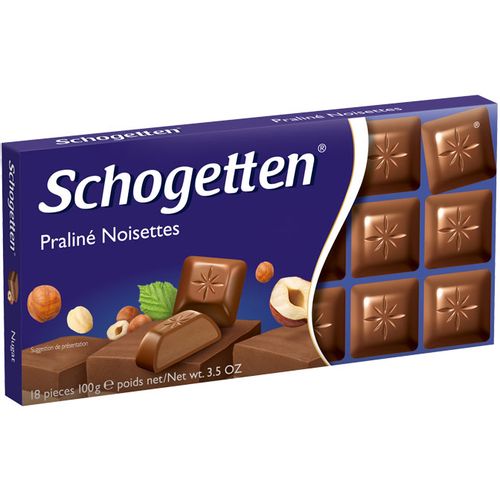 Schogetten čokolada noisettes 100 g slika 1