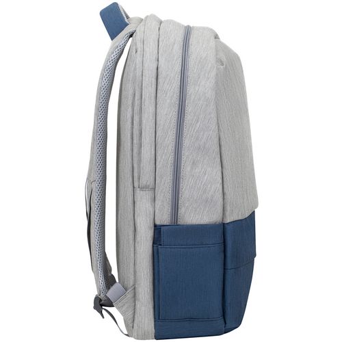 Ruksak RivaCase 17.3" Prater 7567 Grey/Dark Blue anti-theft laptop backpack slika 6