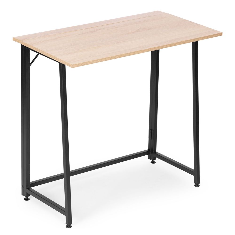 ModernHome sklopivi računalni stol 80 × 45 cm za laptop – loft stil slika 5