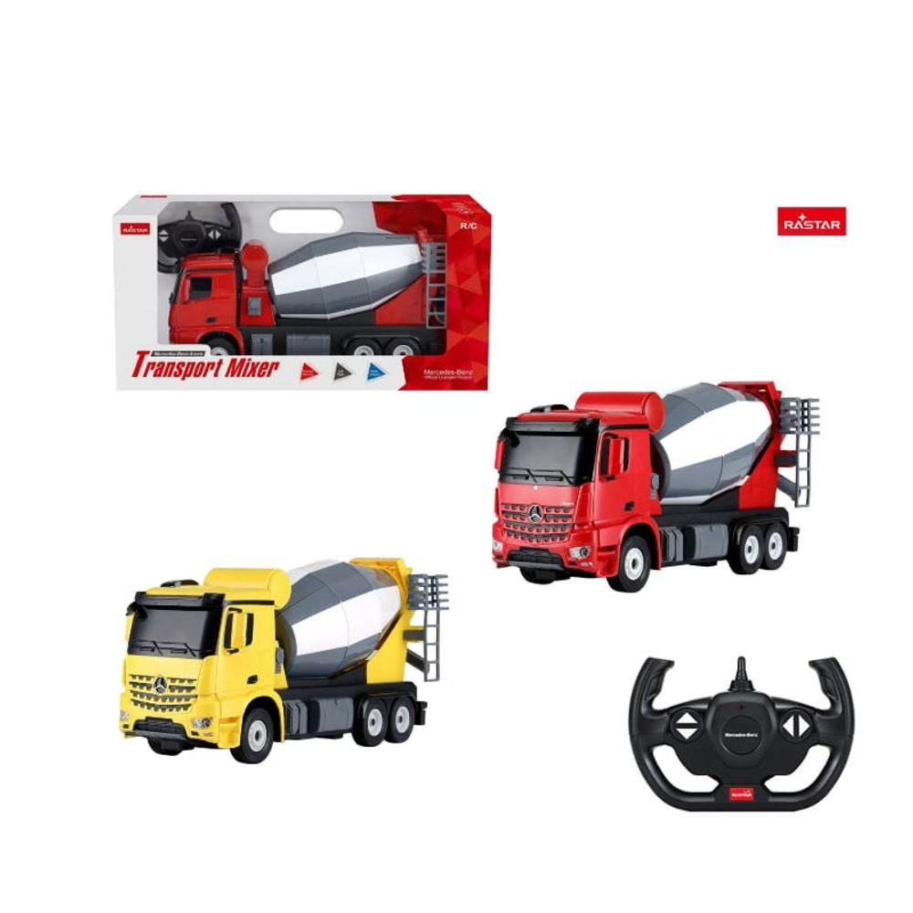 RASTAR Mercedes-Benz Arocs Transport Mixer na daljinsko upravljanje 1:24 slika 1
