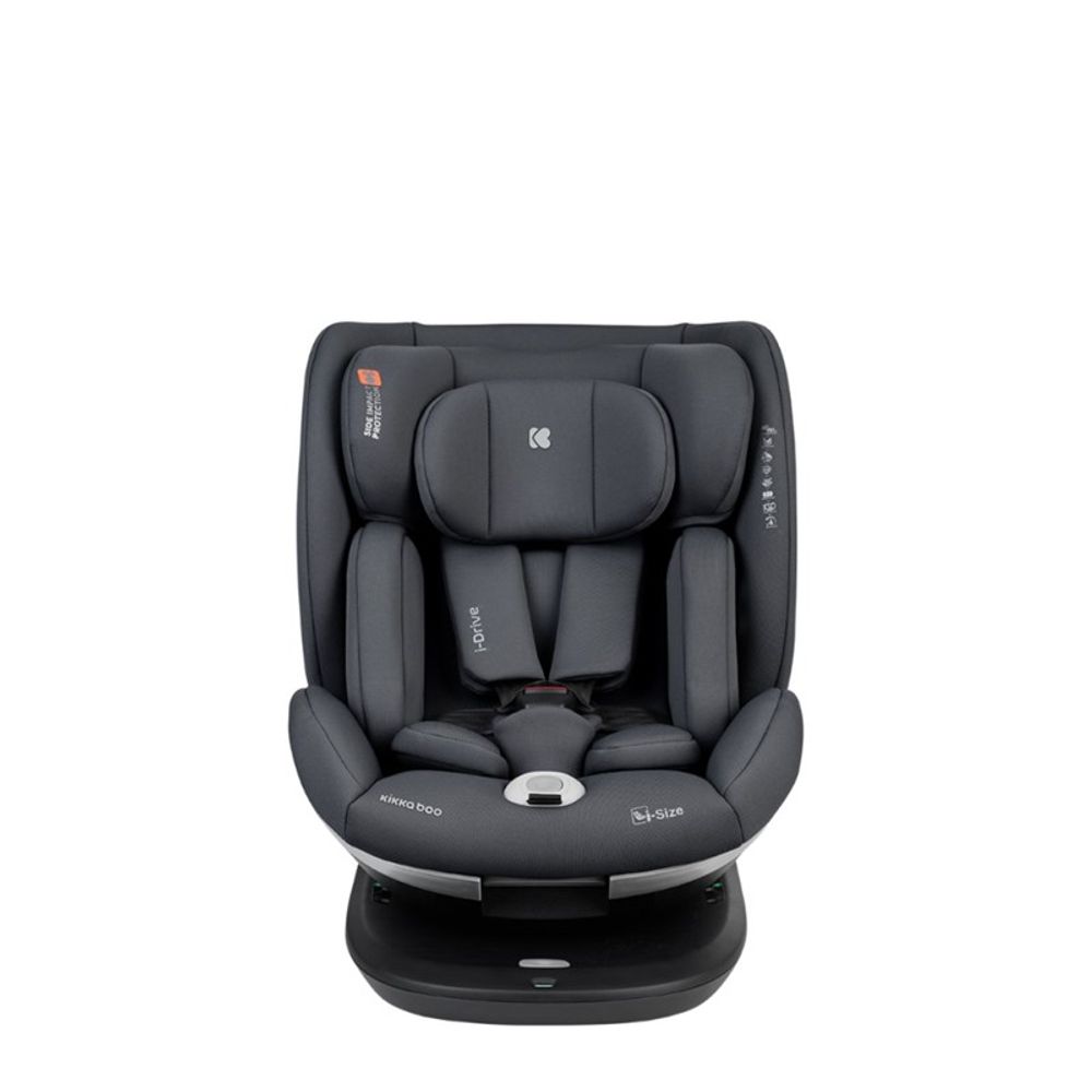 Kikka Boo Rotirajuća autosjedalica I-Drive 40-150cm i-Size Isofix, Dark Grey slika 2