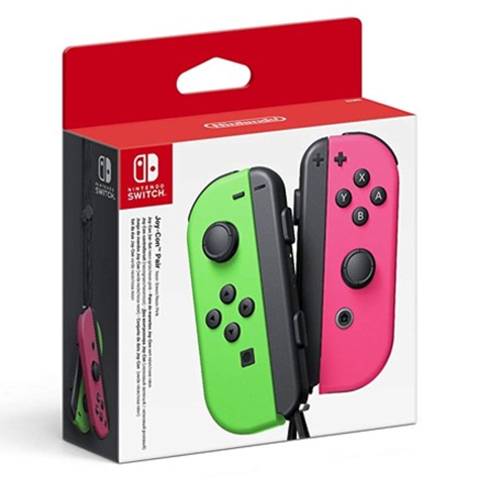 Nintendo Switch Joy-Con Pair Neon Green + Neon Pink slika 1