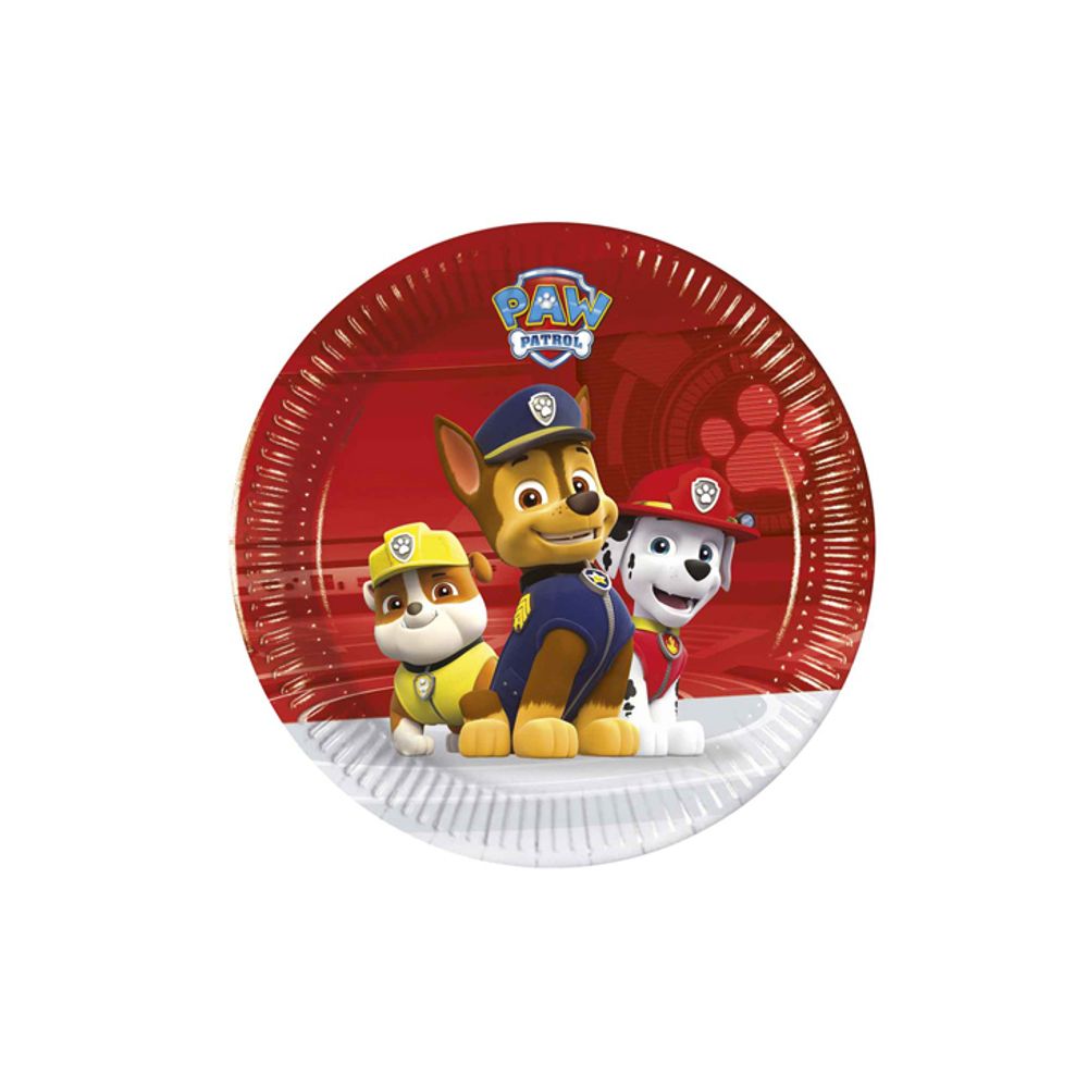 Papirni tanjiri Paw Patrol 20cm, 8kom slika 1