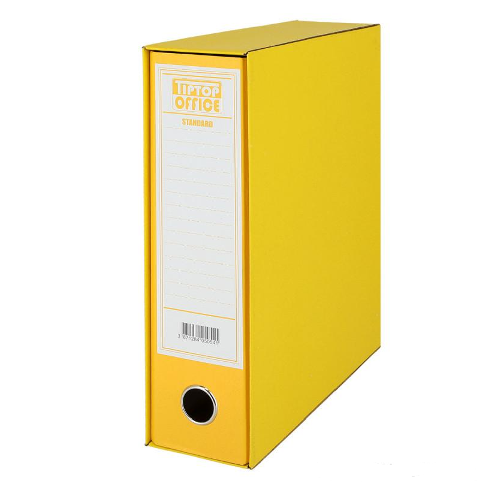 TipTop Office Registrator Standard A4, 7.5cm, žuti slika 1