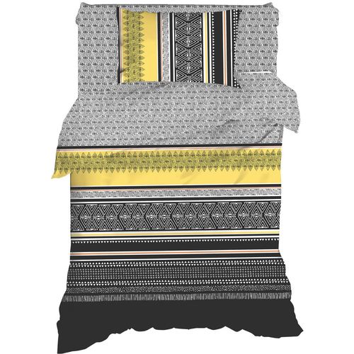 Formas - Yellow Yellow
Black
Grey Ranforce Single Quilt Cover Set slika 2