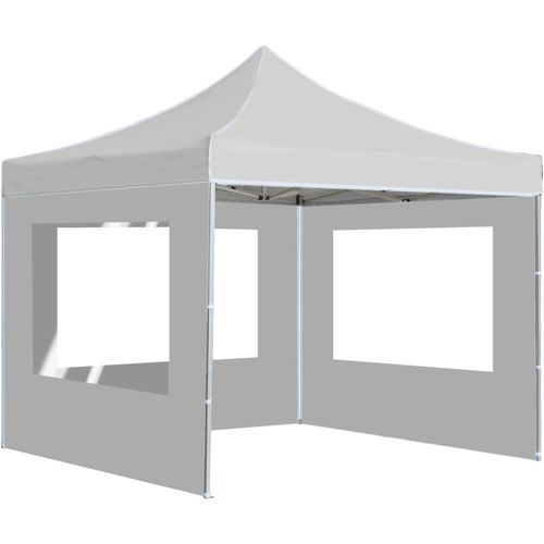 Profesionalni sklopivi šator za zabave 3 x 3 m bijeli slika 11