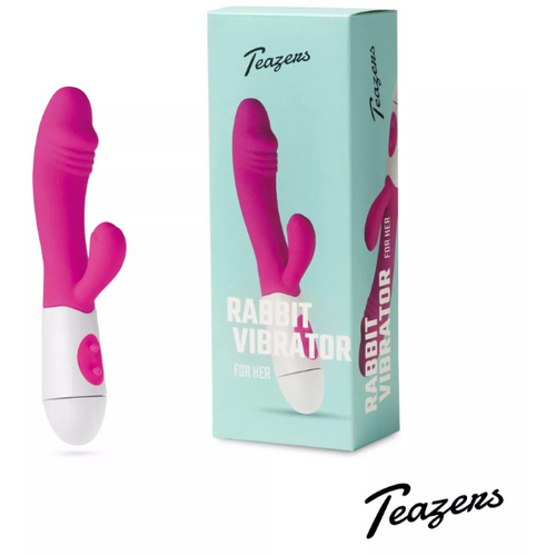 Realistic Rabbit Vibrator - Pink slika 1