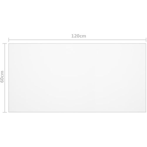 Zaštita za stol prozirna 120 x 60 cm 2 mm PVC slika 26