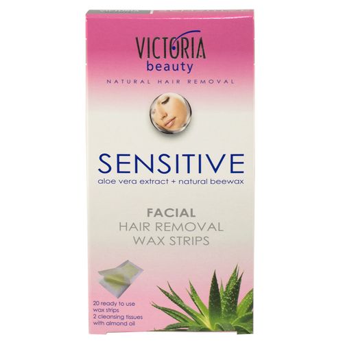 Victoria Beauty Sensitive trakice za depilaciju lica slika 1