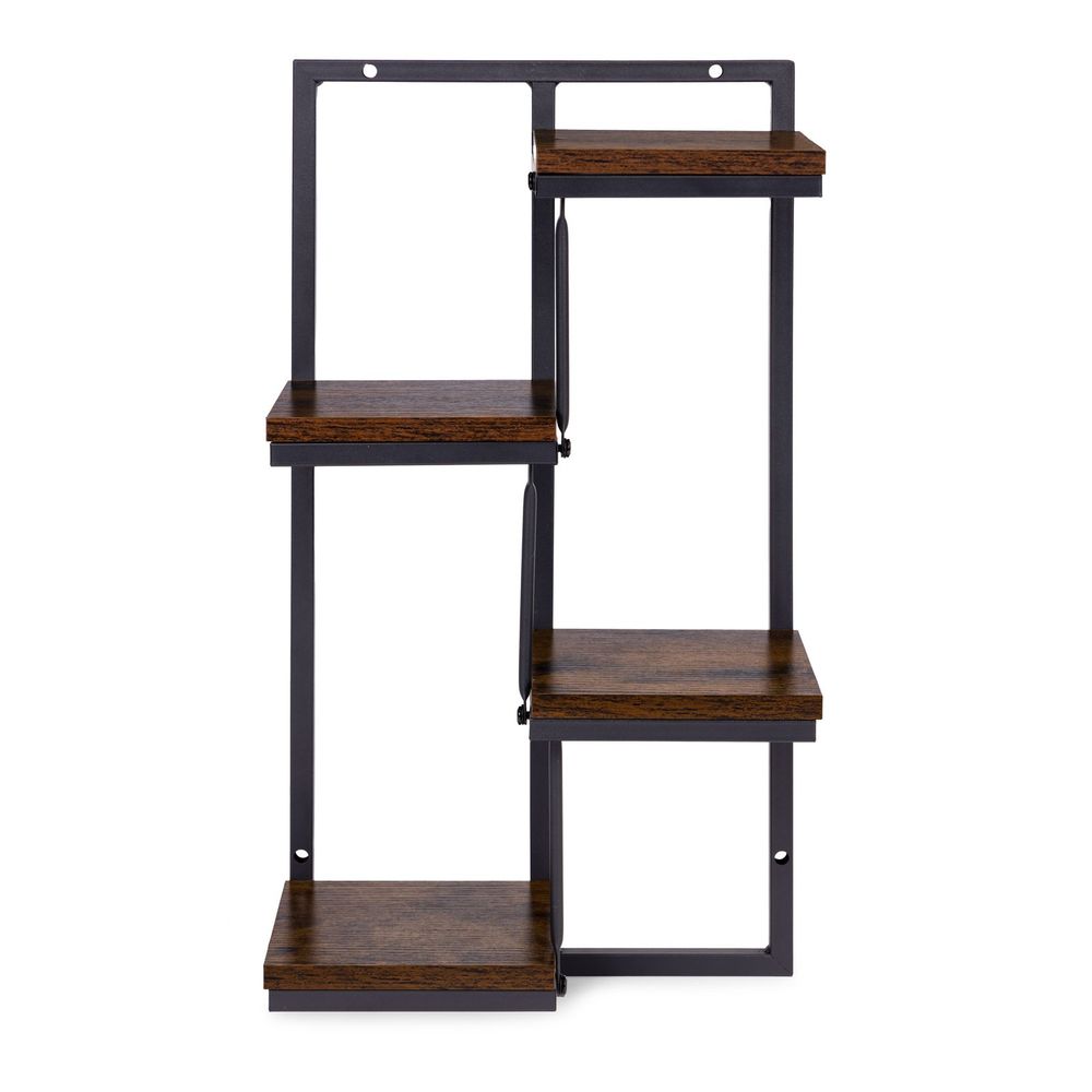 ModernHome loft zidni stalak za cvijeće za dekoraciju, s 4 razine slika 4