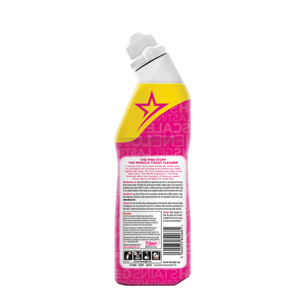 THE PINK STUFF Čudesno sredstvo za čišćenje toaleta 750ml slika 2