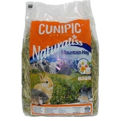 Cunipic Naturaliss sijeno za glodavce Mountain Hay, 500 g slika 1