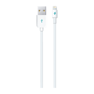 Ttec Kabel - MFi (Apple license) - Lightning to USB (1,20m) - White