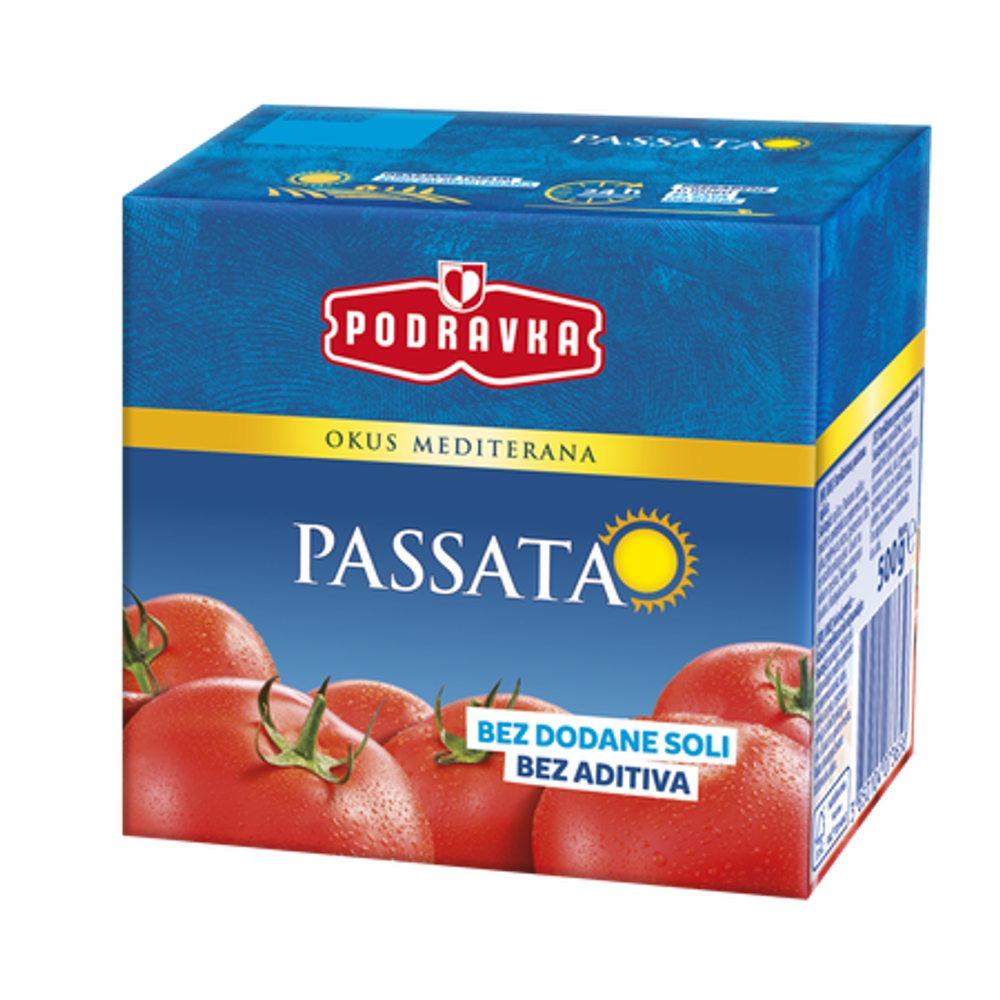 Podravka Pasirani paradajz 500g slika 1