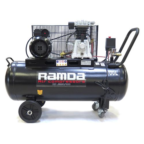 RAMDA JP350/100 KOMPRESOR KLIPNI 100L, 2.2kW, 350L/min slika 1