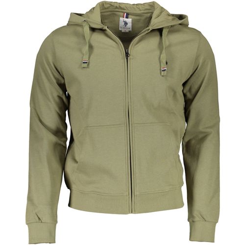 US POLO GREEN MAN SWEATSHIRT WITH ZIP slika 1