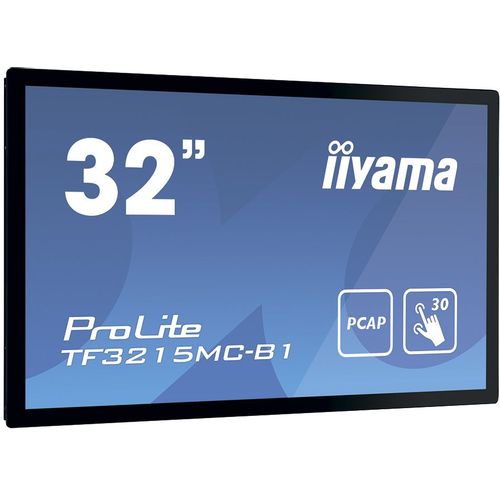 IIYAMA Monitor 32" PCAP Bezel Free 30-Points Touch Screen, 1920x1080, AMVA3 panel, VGA, HDMI, 460cd/m², 3000:1, 8ms, Landscape or Portrait mount, USB Touch Interface, VESA 200x200mm, MultiTouch with supported OS, Open frame model with rubber seal slika 3