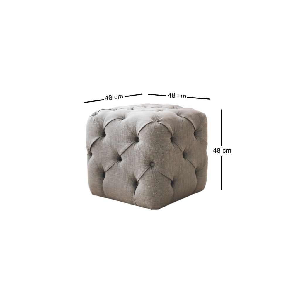 Kup Chester - Sivi Pouf slika 6