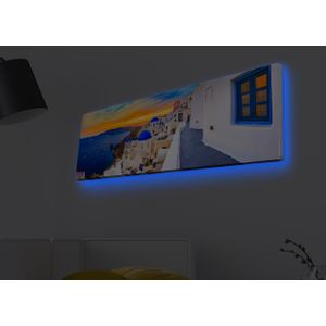 Wallity Slika dekorativna platno sa LED rasvjetom, 3090MDACT-006