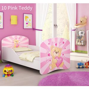 Dječji krevet ACMA s motivom 180x80 cm 10-pink-teddy-bear